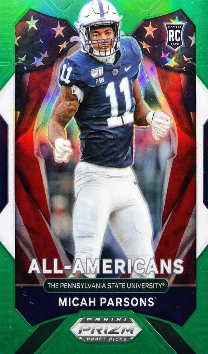 Micah Parsons 2021 panini Panini Prizm Draft Picks