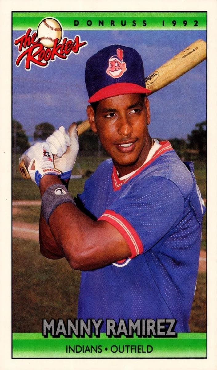 Manny Ramirez 1992 panini