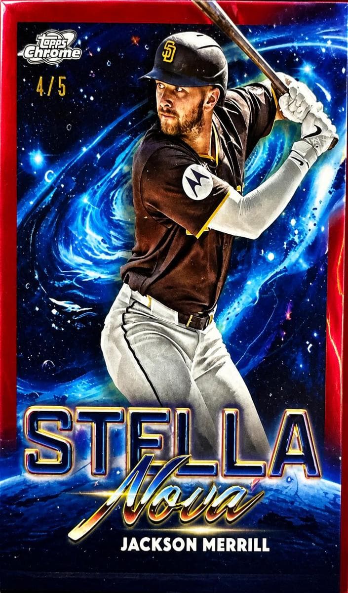 Jackson Merrill 2025 topps Topps Cosmic Chrome