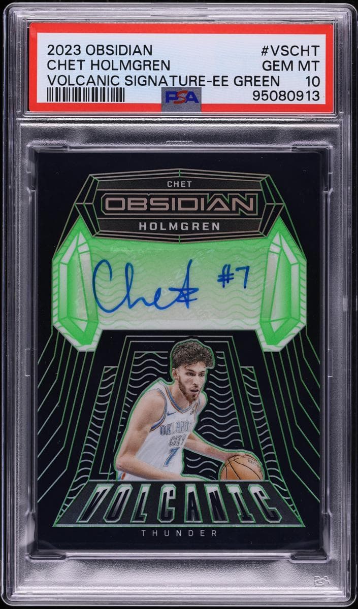Chet Holmgren 2023 panini Obsidian