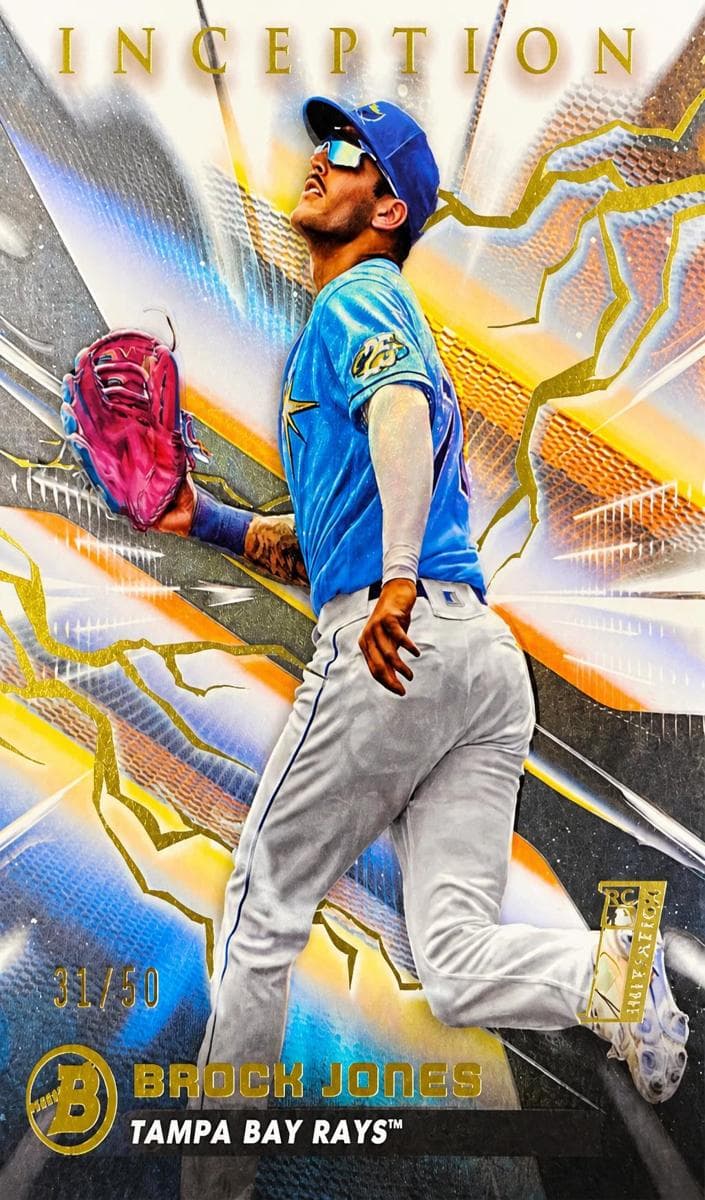 Brock Jones 2023 bowman Bowman Inception