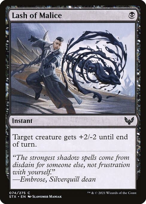Lash of Malice 2021 Magic: The Gathering