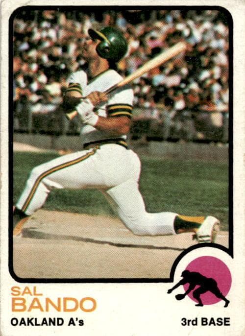 Sal Bando 1973 topps Topps