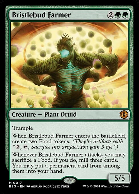 Bristlebud Farmer 2024 Magic: The Gathering