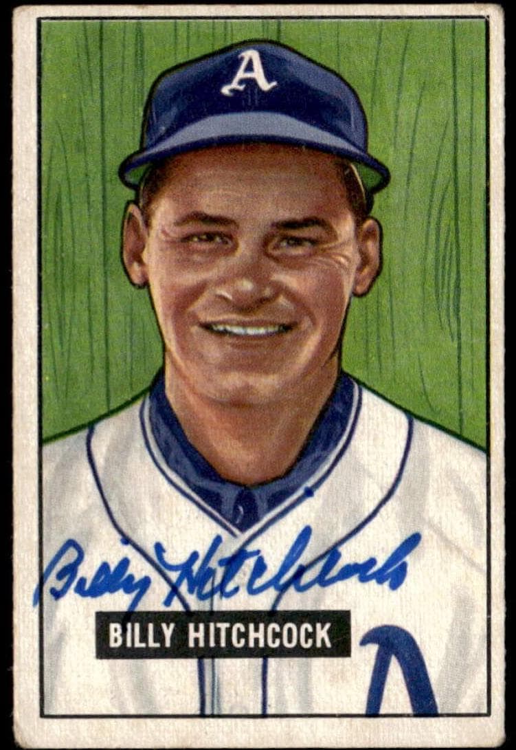 Billy Hitchcock 1951 bowman Bowman