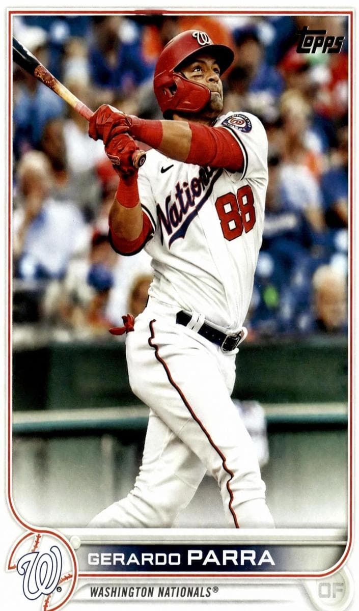 Gerardo Parra trading card