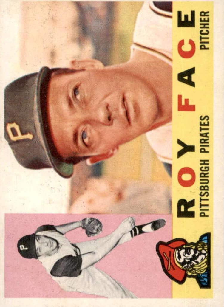 Roy Face 1960 topps