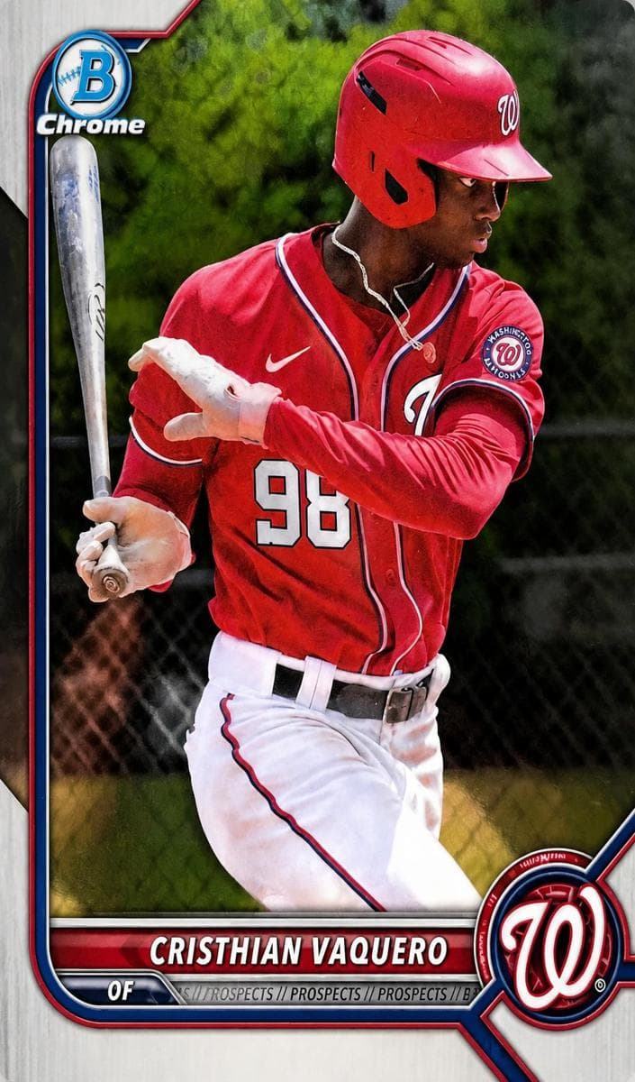 Cristhian Vaquero 2022 bowman Bowman Draft