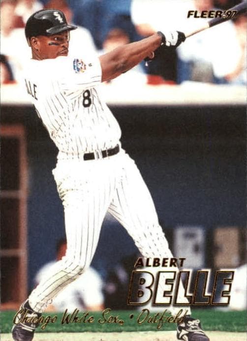 Albert Belle 1997 fleer Fleer