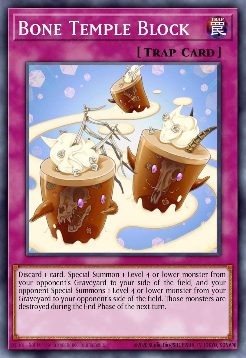 Bone Temple Block 2009 Yu-Gi-Oh!