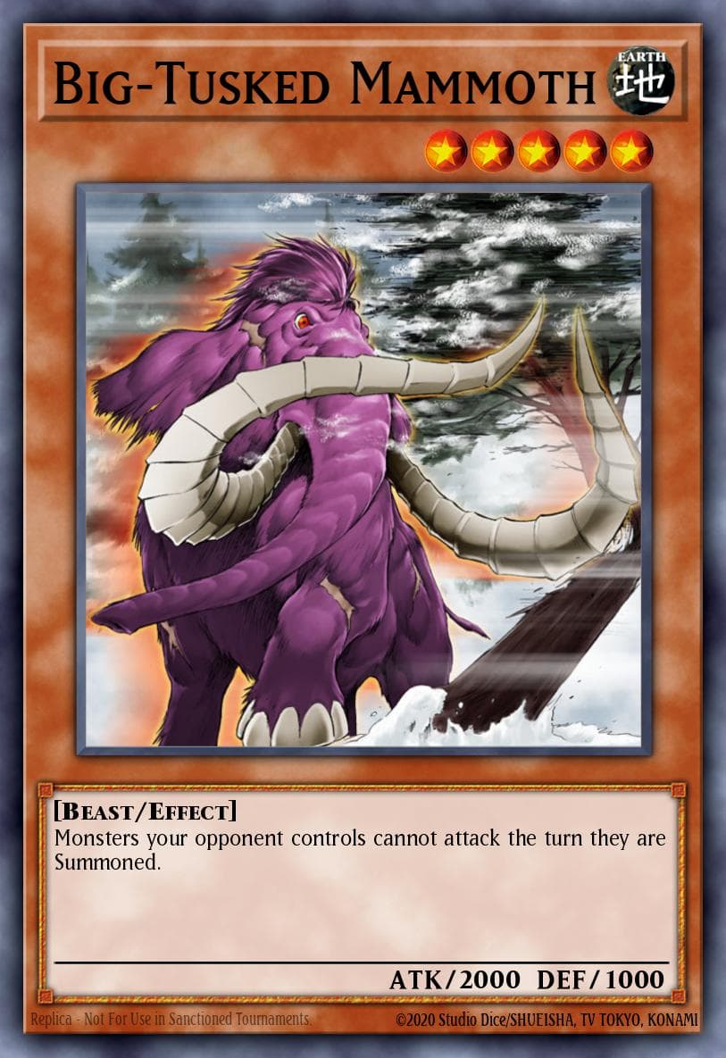 Big-Tusked Mammoth 2005 Yu-Gi-Oh!
