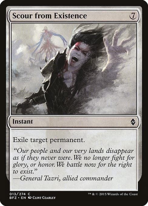Scour from Existence 2015 Magic: The Gathering Battle for Zendikar