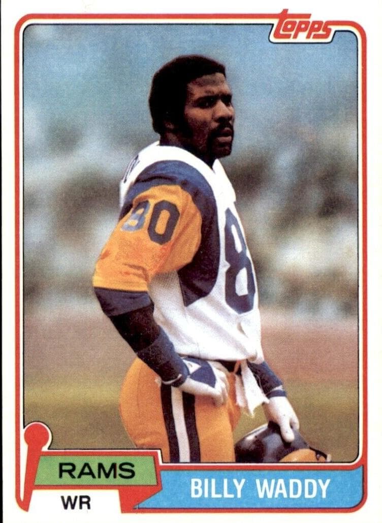 Billy Waddy 1981 topps Topps