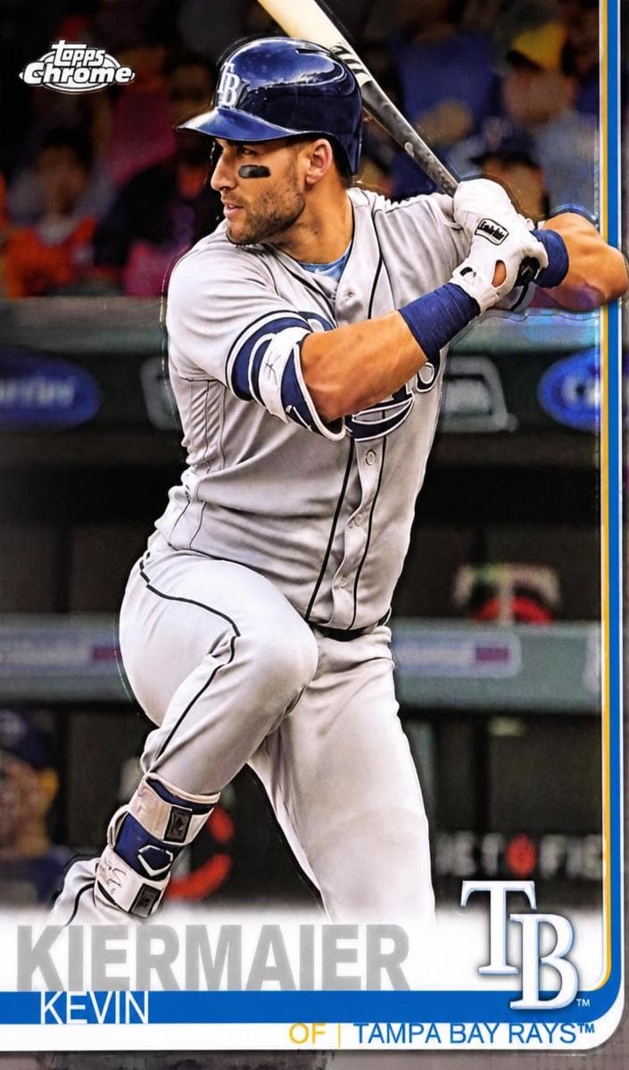 Kevin Kiermaier 2019 topps Topps Chrome