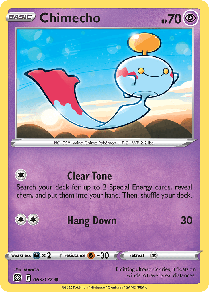 Chimecho 2006 Pokemon