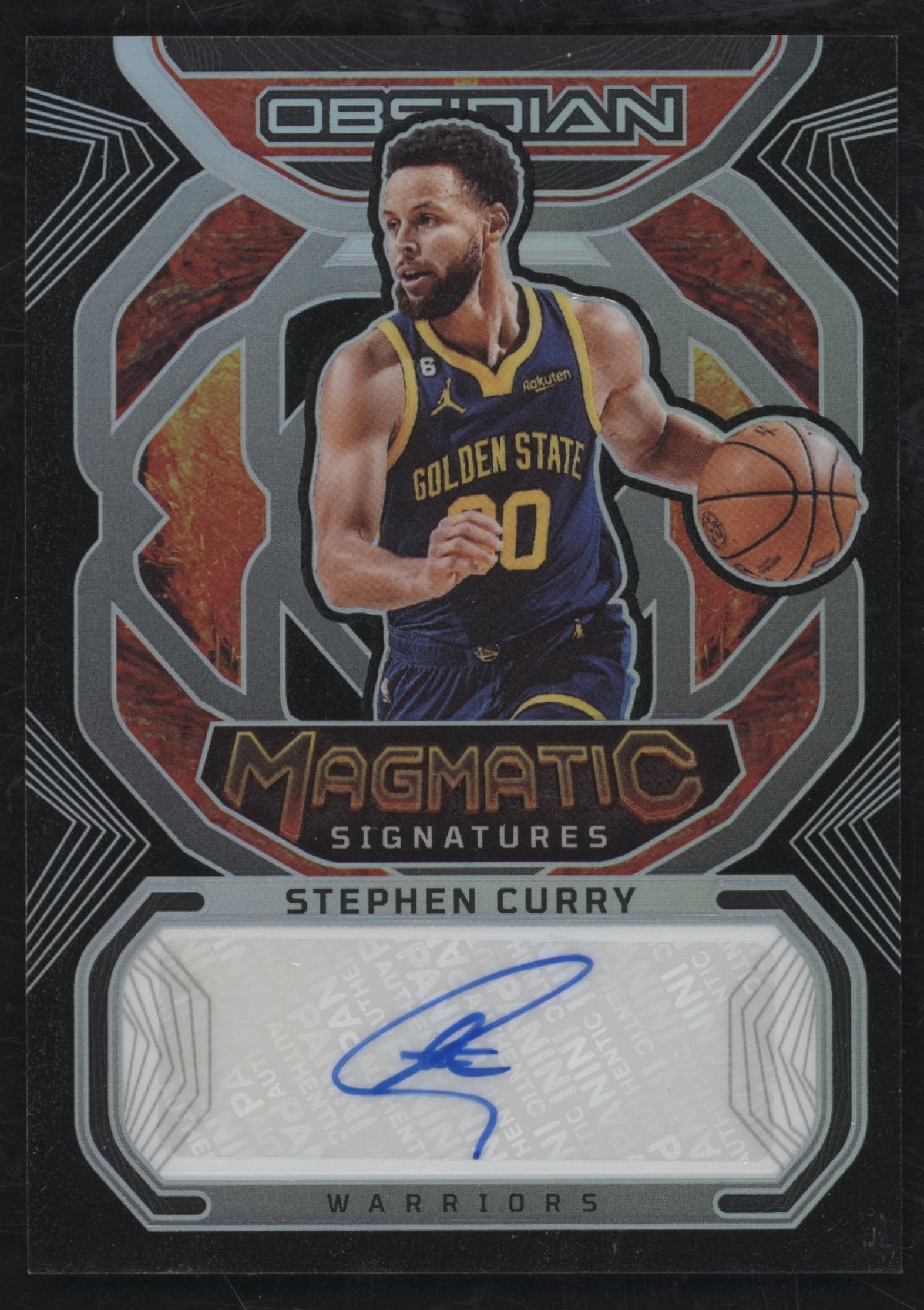 Stephen Curry 2022 panini Panini Obsidian