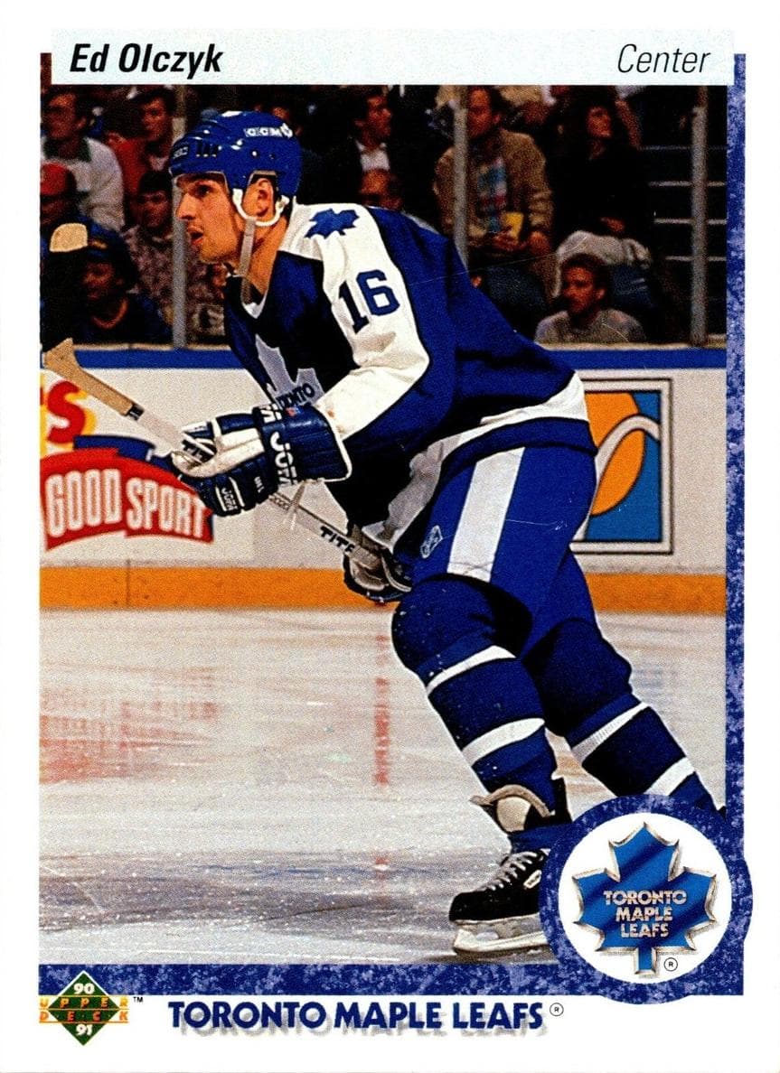 Ed Olczyk 1990 upper-deck Upper Deck