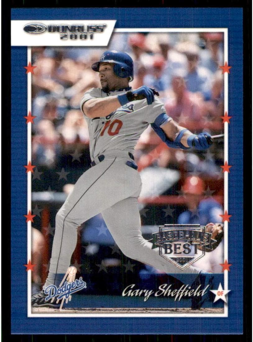 Gary Sheffield 2001 panini Donruss
