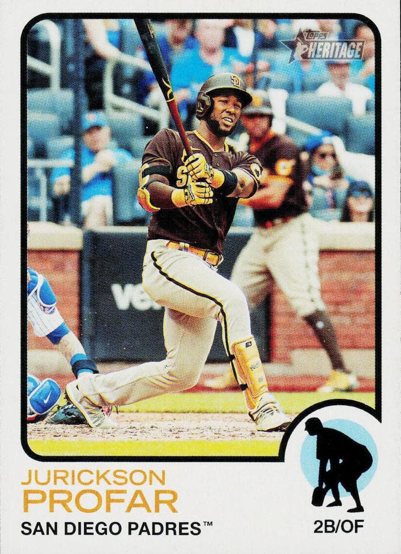 Jurickson Profar 2022 topps Topps Heritage