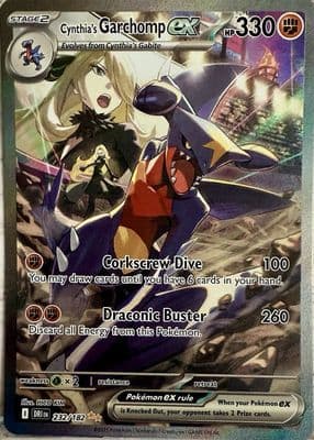 Cynthia's Garchomp ex 2025 Pokemon