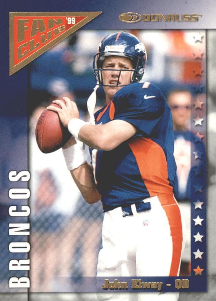 John Elway 1999 panini Donruss