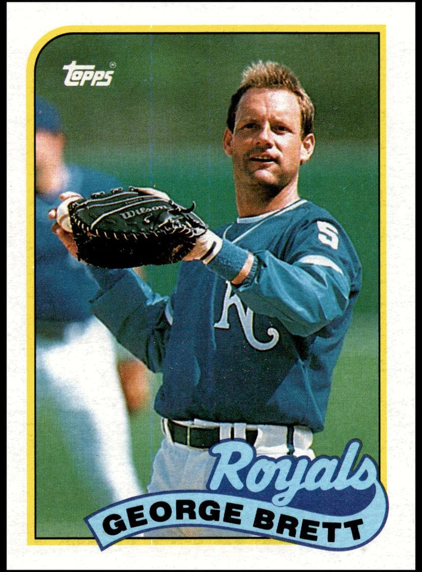Frank White 1989 topps Topps Big