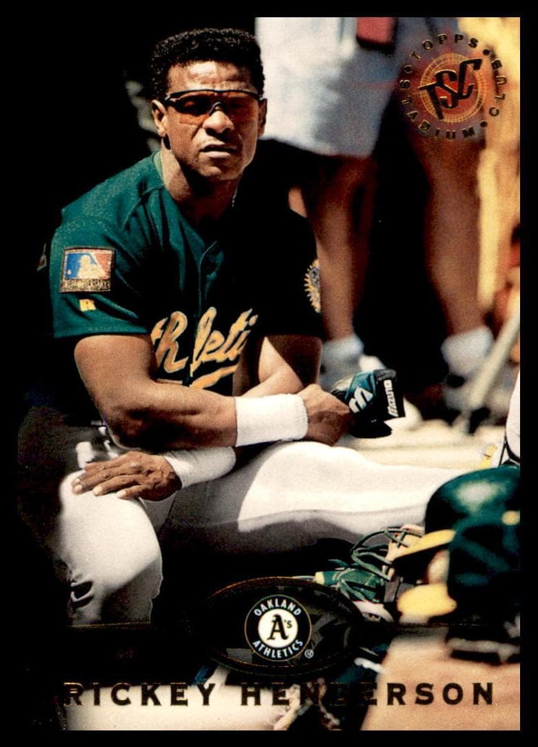 Rickey Henderson 1995 unknown Stadium Club