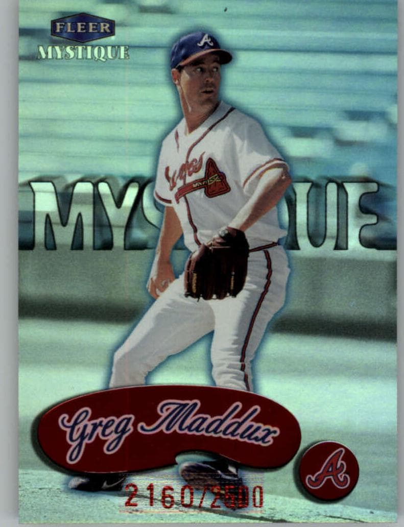 Greg Maddux 1999 fleer Fleer Mystique