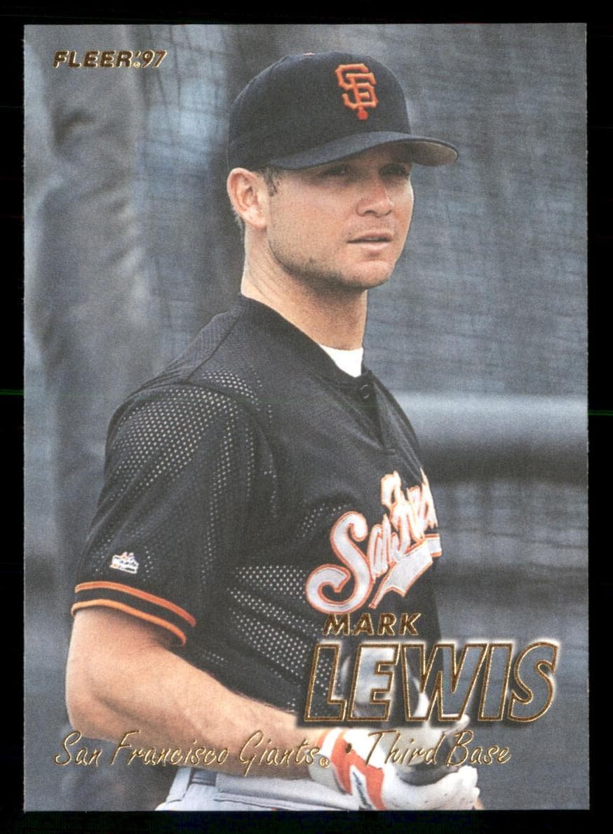 Mark Lewis 1997 fleer Fleer