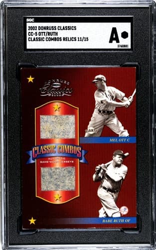 Mel Ott 2002 panini Classics
