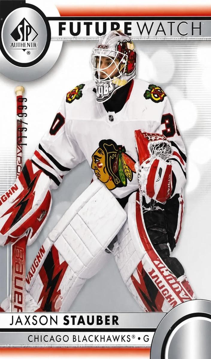 Jaxson Stauber - Chicago Blackhawks /999 #134
