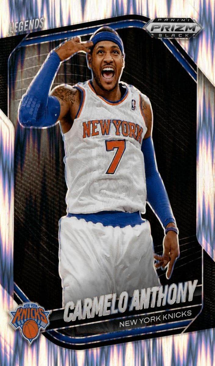 Carmelo Anthony 2024 panini Panini Prizm Black
