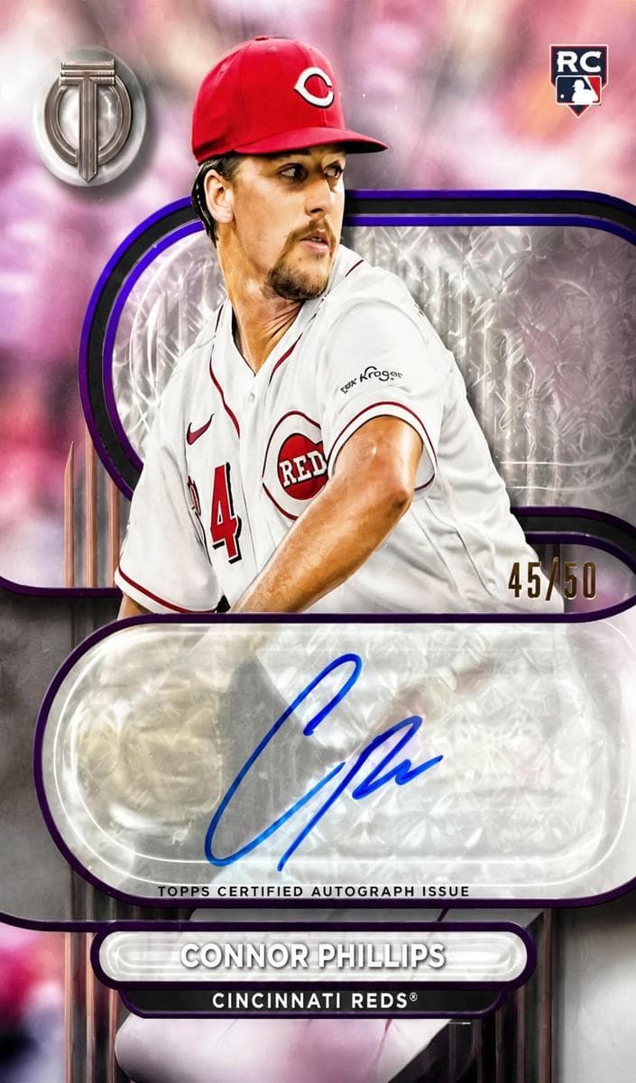 Connor Phillips 2024 topps Topps Tribute