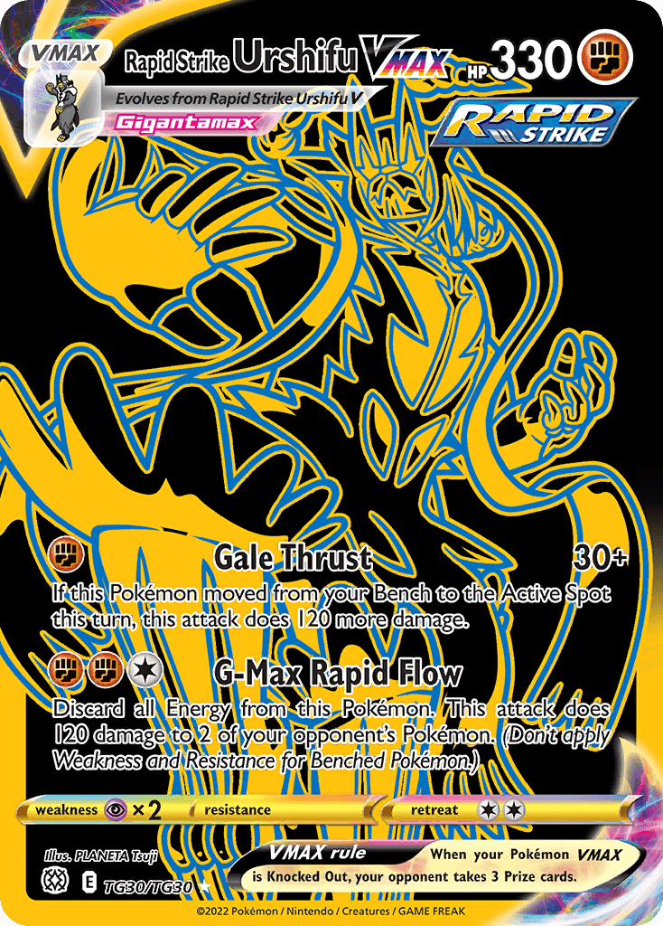 Rapid Strike Urshifu VMAX 2023 Pokemon