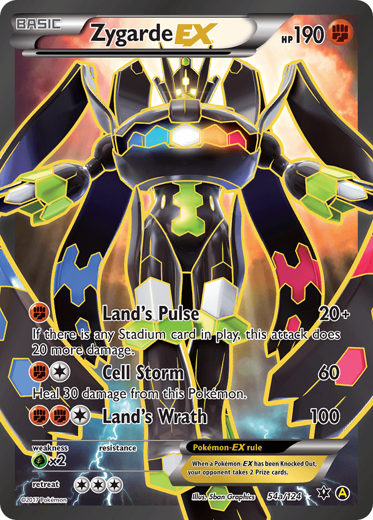 Zygarde EX #54a