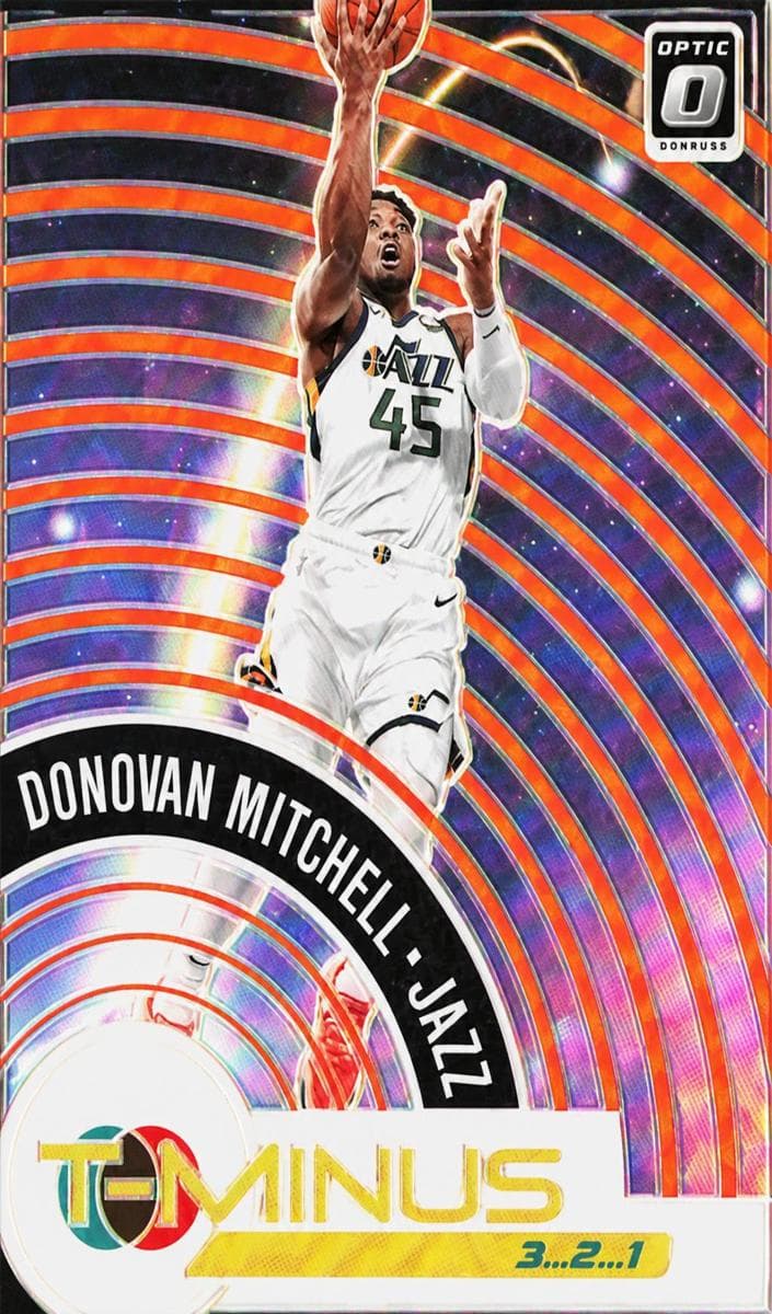 Donovan Mitchell 2020 panini Donruss Optic