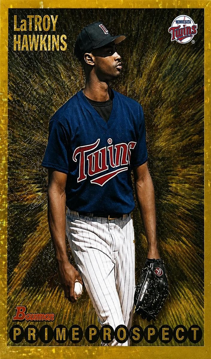 LaTroy Hawkins 1995 bowman Bowman