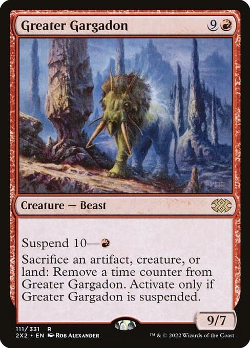 Greater Gargadon 2022 Magic: The Gathering Commander Legends: Battle for Baldur's Gate