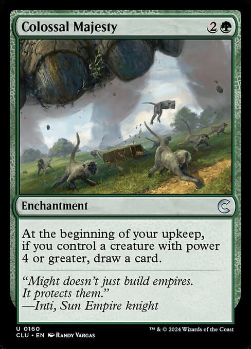 Colossal Majesty 2018 Magic: The Gathering