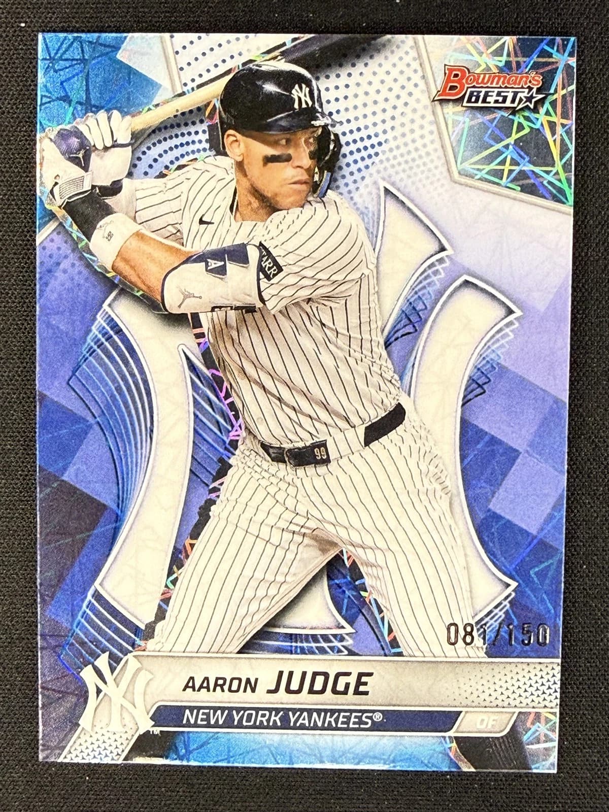 Aaron Judge 2025 bowman Bowman Best