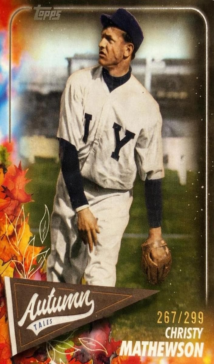 Christy Mathewson 2024 topps Topps Update