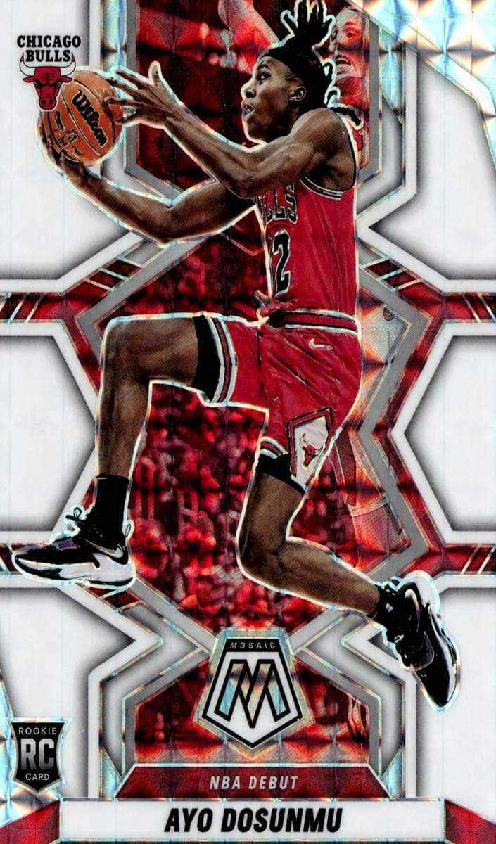 Ayo Dosunmu 2021 panini Panini Mosaic