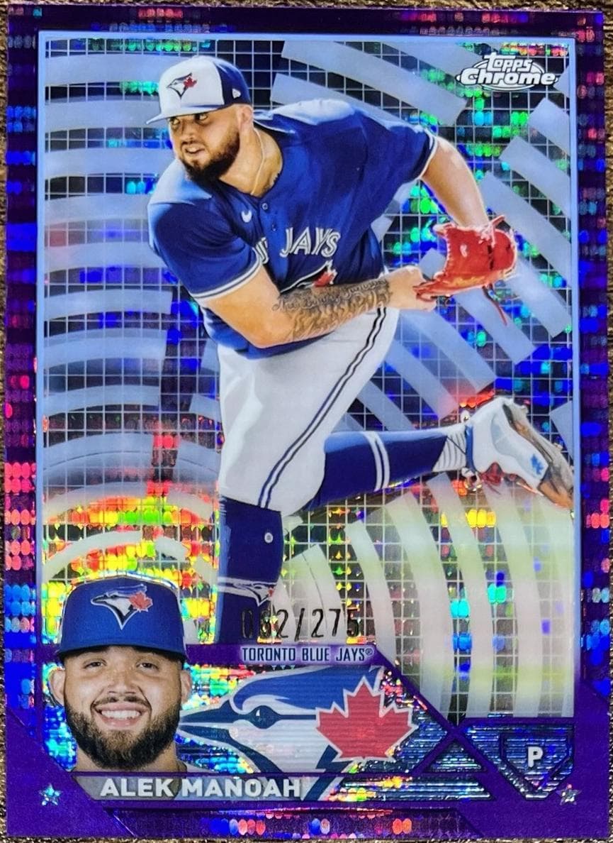 Alek Manoah 2023 topps Topps Chrome