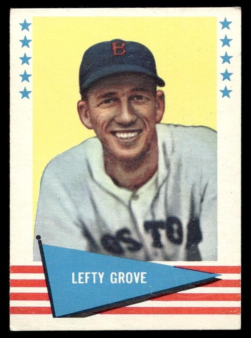 Lefty Grove 1961 fleer Fleer Baseball Greats