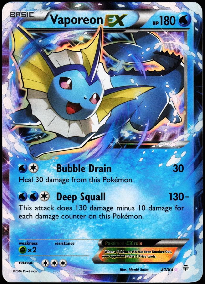 Vaporeon-EX #24