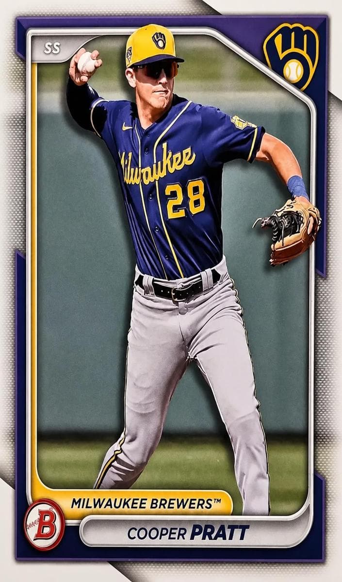 Cooper Pratt trading card