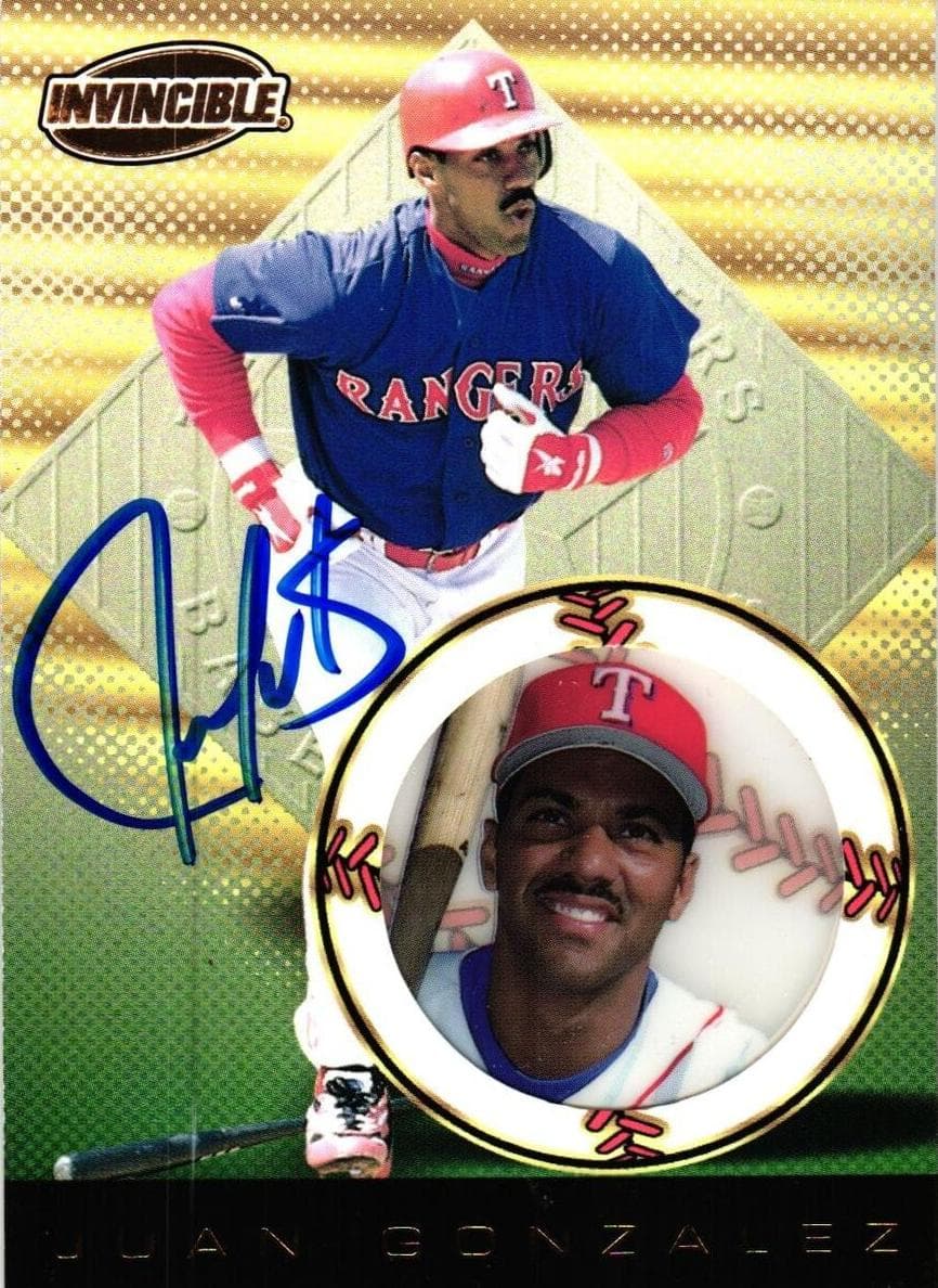 Juan Gonzalez 1999 unknown Pacific Invincible