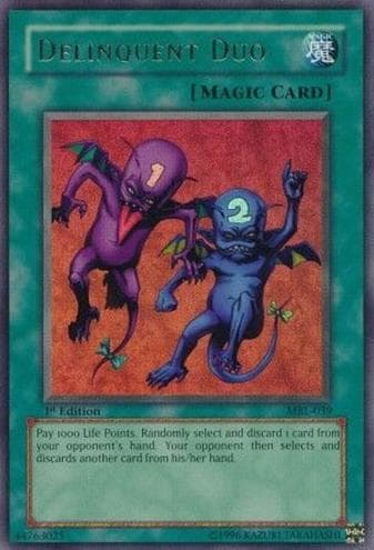 Delinquent Duo 2002 Yu-Gi-Oh!