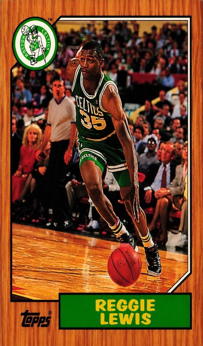 Reggie Lewis 1992 topps Topps Archives