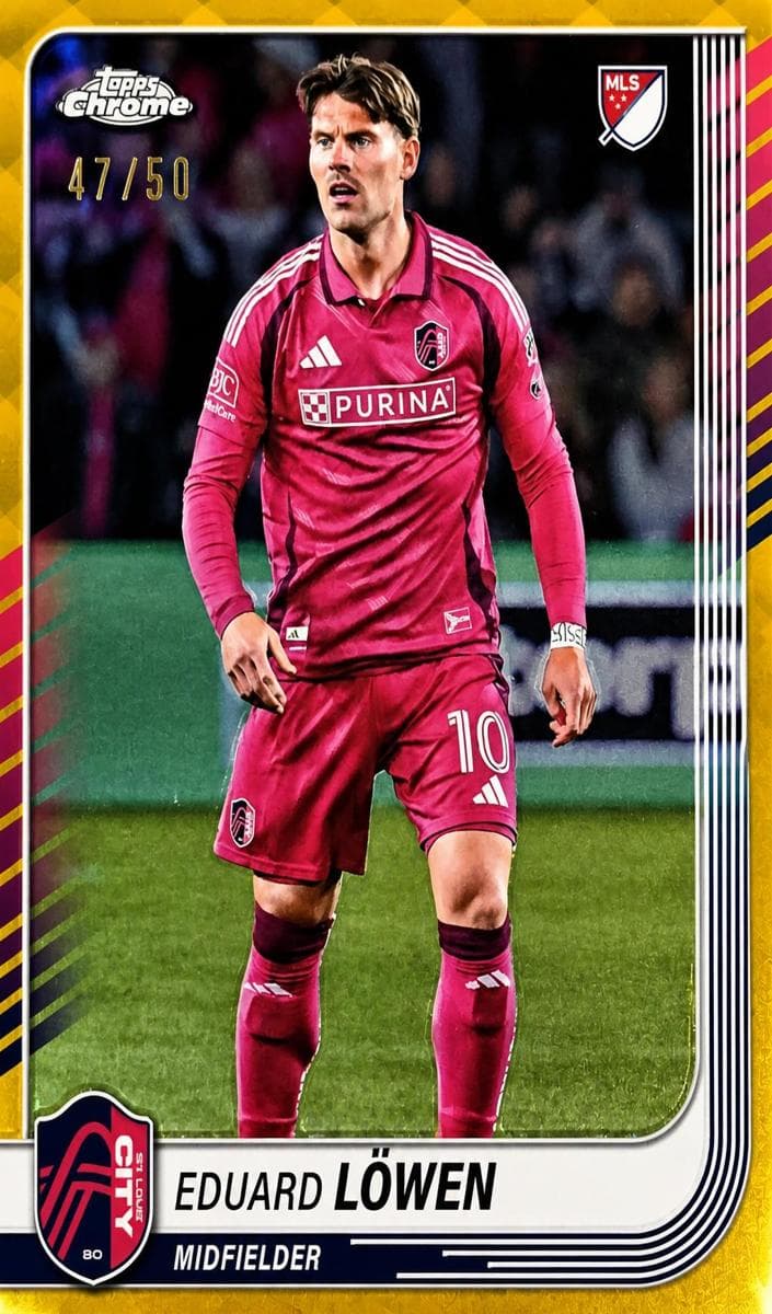 Chucky Lozano 2025 topps Topps Chrome MLS
